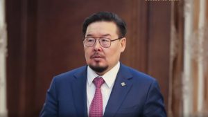 Г.Занданшатарын Засгийн газарт ажиллах сайд нарын ХОМ-ийг танилцуулж байна