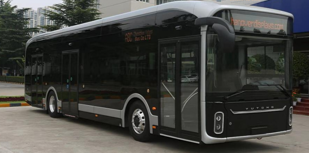 шинэ автобус