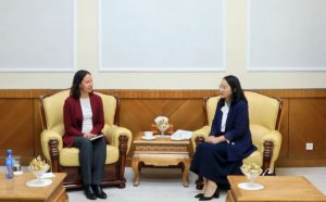 Ж.Баярмаа гишүүн АНУ-ын ЭСЯ-ны төлөөлөлтэй хоёр улсын хамтын ажиллагааны талаар уулзав