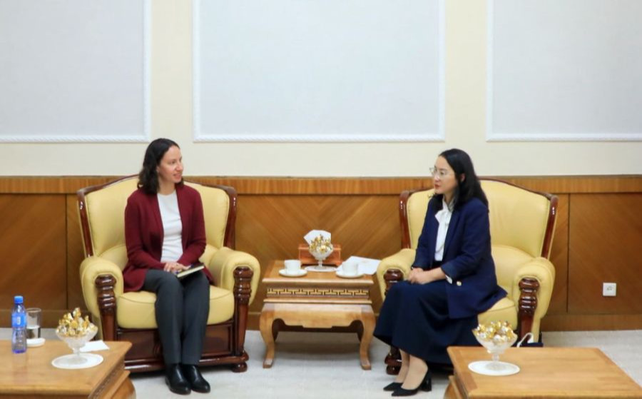 Ж.Баярмаа гишүүн АНУ-ын ЭСЯ-ны төлөөлөлтэй хоёр улсын хамтын ажиллагааны талаар уулзав
