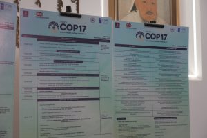 HҮБ-ын Хөгжлийн Хөтөлбөрийн “Уур амьсгалын амлалт-2” төслийн дэмжлэгтэйгээр МУИС “COP17-Залуучуудын загвар хуралдаан”-ыг зохион
