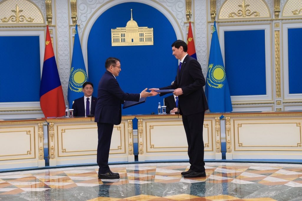 Монголбанк Бүгд Найрамдах Казахстан Улсын Үндэсний банктай хамтын ажиллагааны санамж бичиг байгууллаа